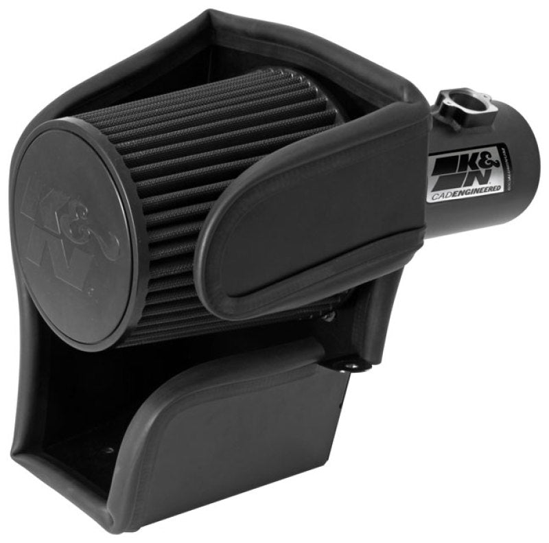 K&N 08-10 Ford F250/F350/F450/F550 Super Duty 6.4L V8 DSL Black Performance Intake Kit K&N Engineering