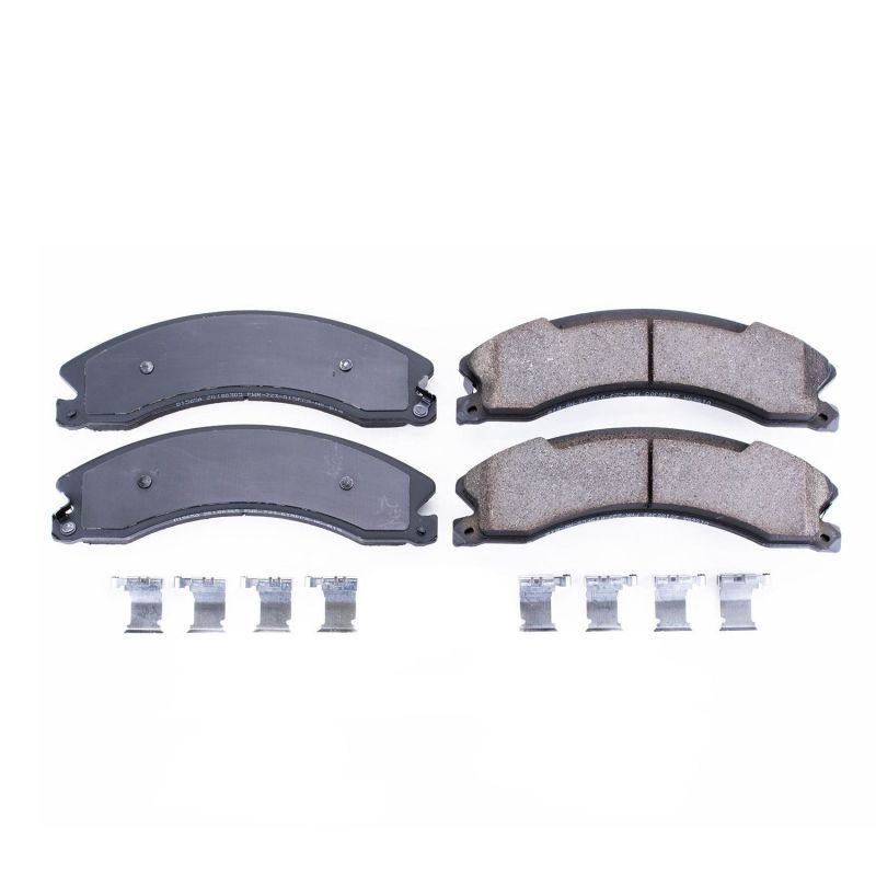 Power Stop 12-19 Nissan NV1500 Rear Z17 Evolution Ceramic Brake Pads w/Hardware PowerStop