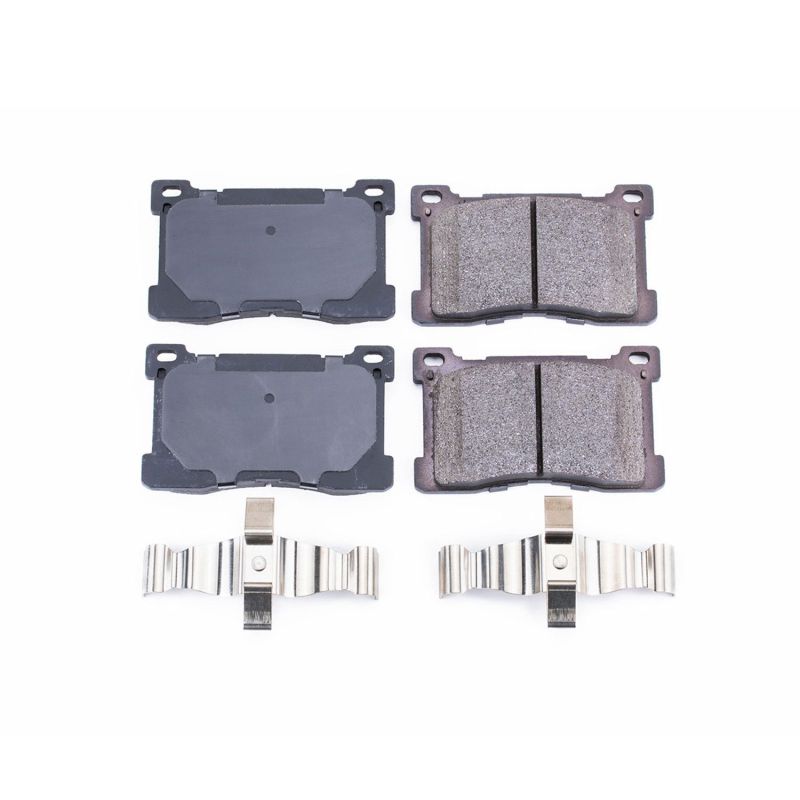 Power Stop 12-16 Hyundai Equus Front Z17 Evolution Ceramic Brake Pads w/Hardware PowerStop