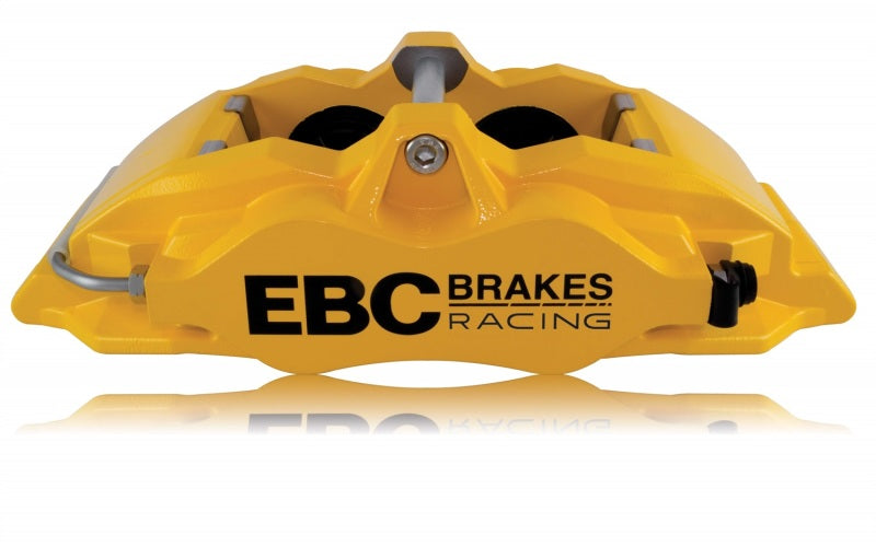 EBC Racing 2014+ Audi S1 (8X) Front Left Apollo-4 Yellow Caliper EBC