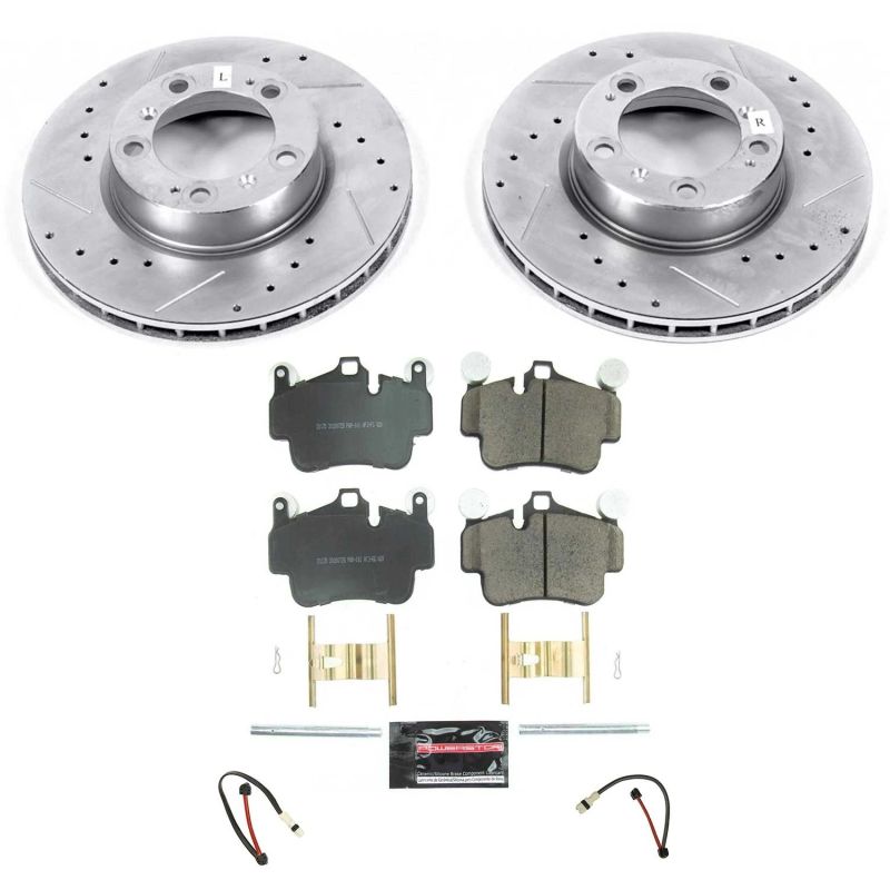 Power Stop 06-08 Porsche 911 Front Z23 Evolution Sport Brake Kit PowerStop