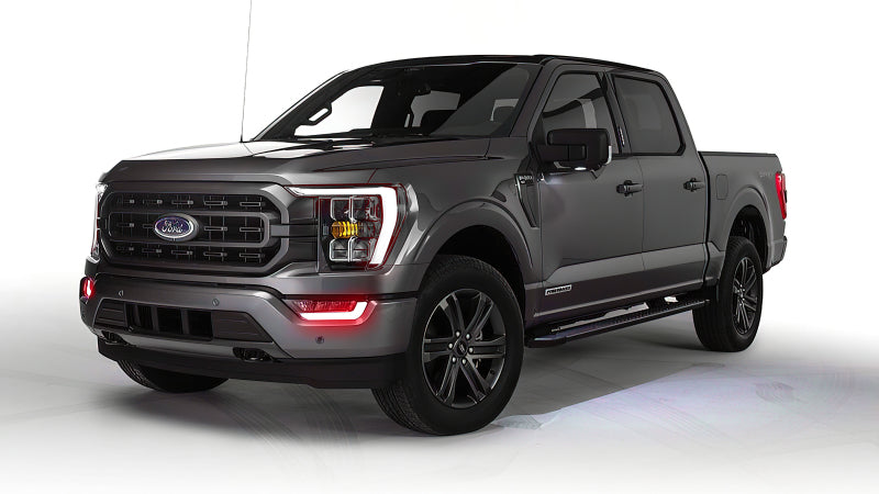 Oracle 21-22 Ford F-150 ColorSHIFT RGB+W Fog Light DRL Upgrade Kit w/ No Controller ORACLE Lighting