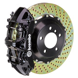 Brembo 06-08 997.1 (Excl. PCCB)/99-04 996 Front GT BBK 6 Piston Cast 355x32 2pc Rotor Drilled-Black