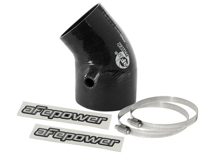 afe Magnum FORCE Intake Coupling Kit (3-1/4 IN ID to 2-13/16 IN ID x 40 Deg.) Elbow Black