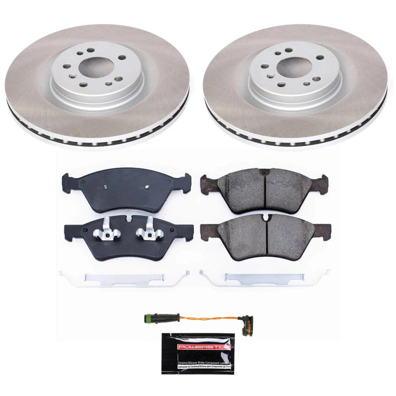 Power Stop 06-07 Mercedes-Benz R500 Front Semi-Coated Rotor Kit PowerStop