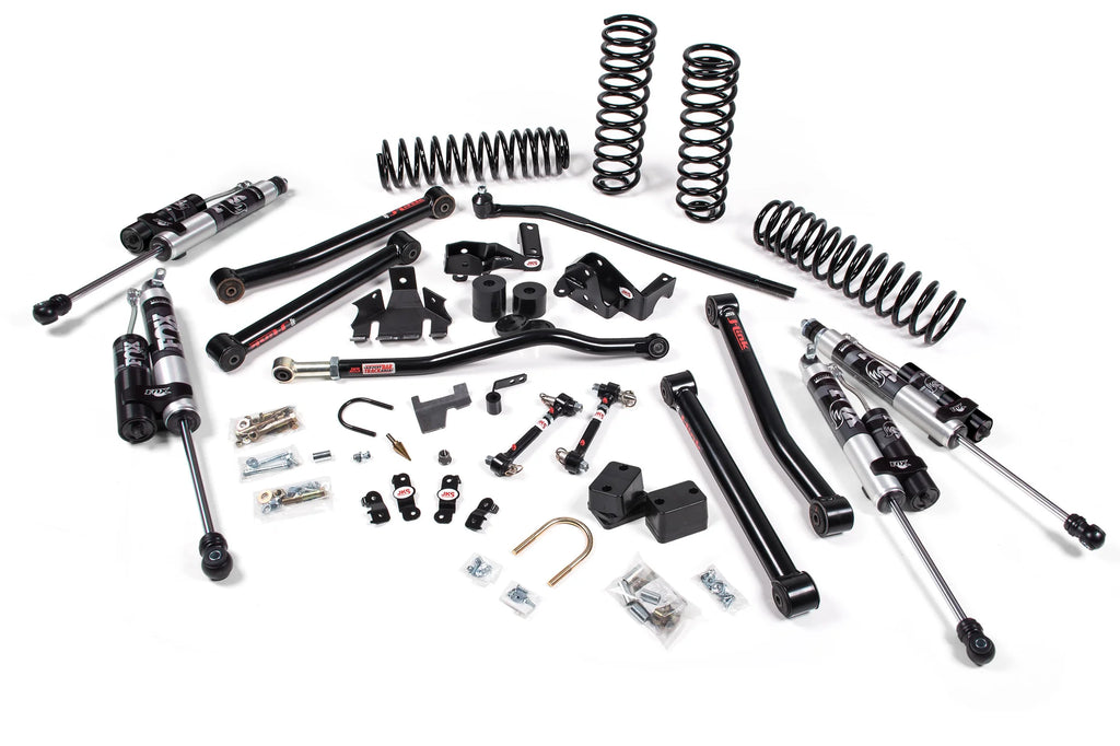 JKS 18-21 Jeep JL J-Venture 3.5in 4Dr w/Fox Adventure Series Shocks HD Rate Coils