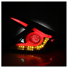 Load image into Gallery viewer, Spyder 16-19 Honda Civic 4 Door Light Bar LED Tail Lights - Black - ALT-YD-HC164D-LB-BK