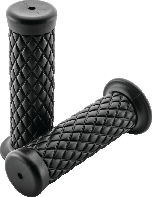 Bikers Choice 1 Inch Black Quilted Grip