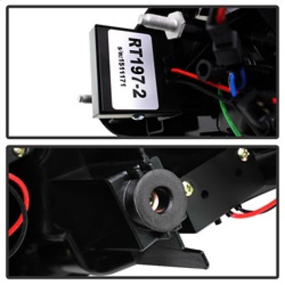 Spyder Audi A5 08-12 LED Tail Lights Black ALT-YD-AA508-LED-BK SPYDER