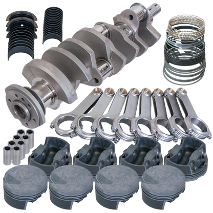 Eagle Chevy 454 4.250in Crank 6.385in H-Beam -3cc Flat Top 4.320in Pistons Balanced Assembly