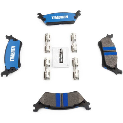 Timbren 15-20 Ford F-150/Lobo BES Severe Duty Semi-Metallic Brake Pads - Rear