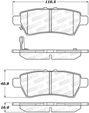 Load image into Gallery viewer, StopTech Premium Ceramic Brake Pads - 308.11010