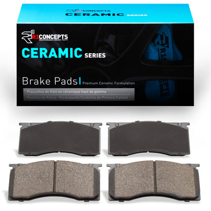 R1 Front Ceramic Brake Pads 1964-1972 Dodge/Ford & More - 2310-0011-00