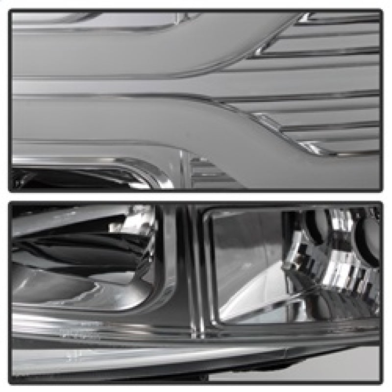 Spyder Chevy Silverado 1500 07-13 Version 3 Projector Headlights - Chrome PRO-YD-CS07V3-LBDRL-C SPYDER