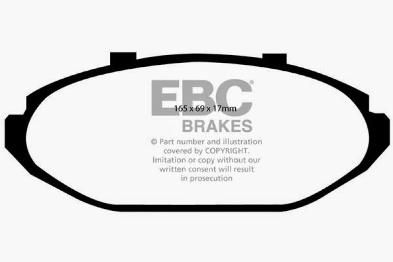 EBC GreenStuff Front Brake Pads - DP21615P EBC