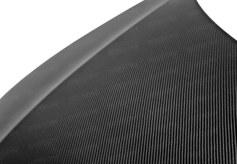 Seibon OEM-style carbon fiber hood for 2013-2015 Honda Civic 4DR (4Dr Only) - HD1213HDCV4D-OE