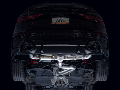 AWE Tuning Audi 22-23 8Y RS3 Cat-Back SwitchPath Exhaust (No Tips) AWE Tuning