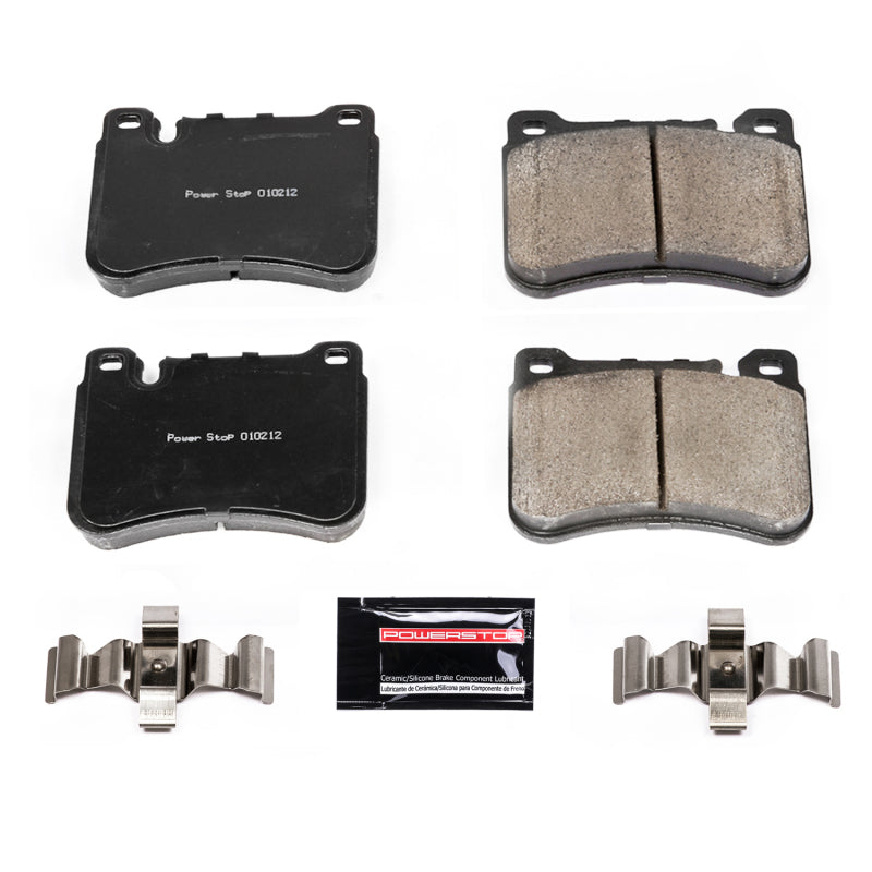 Power Stop 05-07 Mercedes-Benz C230 Front Z23 Evolution Sport Brake Pads w/Hardware PowerStop