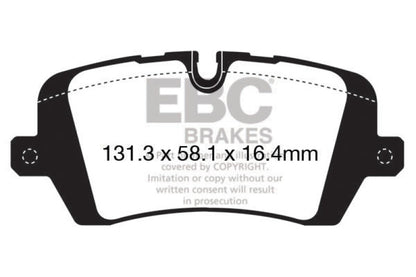 EBC Ultimax2 Rear Brake Pads - UD1692 EBC