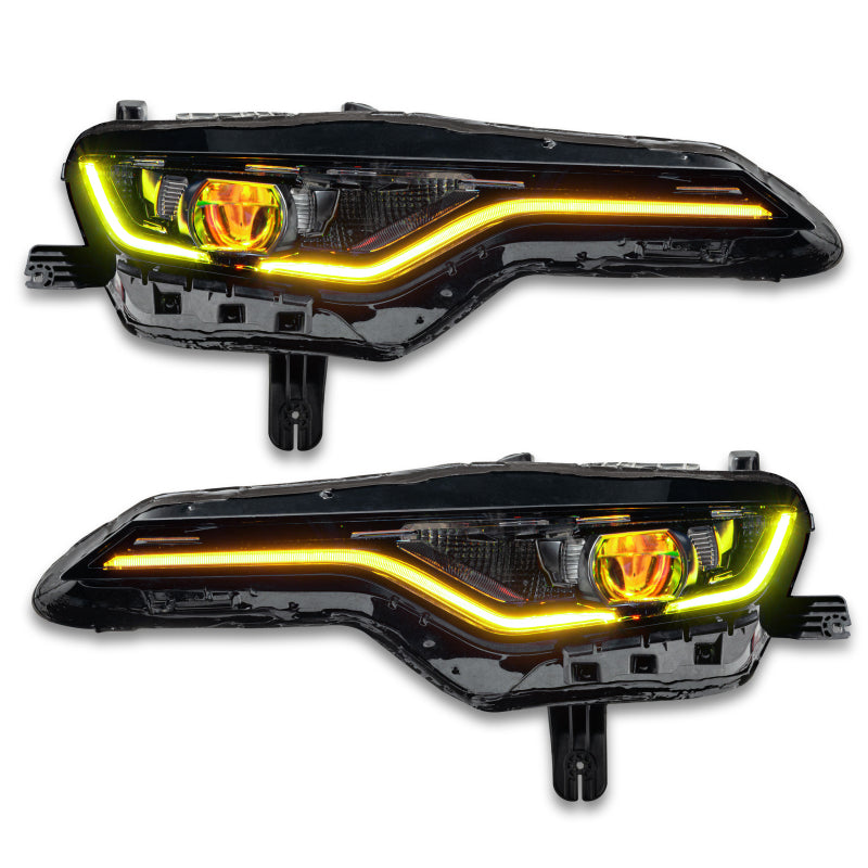 Oracle 19-21 Chevy Camaro SS/RS RGBW+A Headlight DRL Upgrade Kit - ColorSHIFT w/ Simple Controller ORACLE Lighting