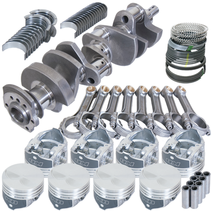 Eagle Chevy 350 3.480in Crank 5.700in I-Beam Rods -7cc Flat Top 4.060in Pistons Rotating Assembly