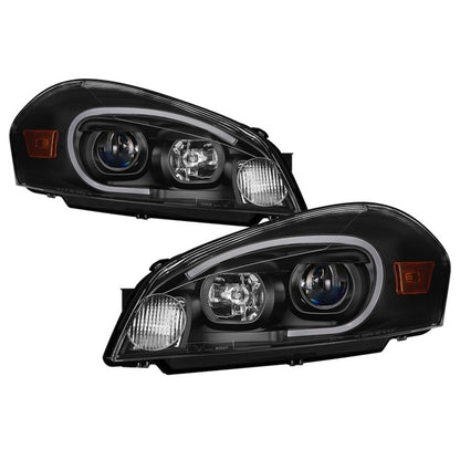 xTune 06-13 Chevrolet Impala LED Light Bar Headlights - Black (PRO-JH-CIM06-LB-BK) SPYDER