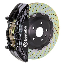 Load image into Gallery viewer, Brembo 14-18 1500 Sierra (w/ Alum Knuckles) Fr GT BBK 6Pis Cast 2pc 380x34 2pc Rtr Drill-Black