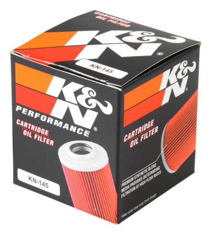 K&N Yamaha / MUZ / MZ / Sachs / Aprilia / Derbi 2.156in OD x 2.313in H Oil Filter K&N Engineering