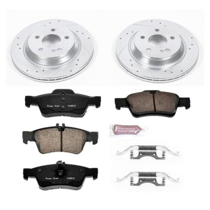 Power Stop 03-06 Mercedes-Benz S430 Rear Z23 Evolution Sport Brake Kit PowerStop