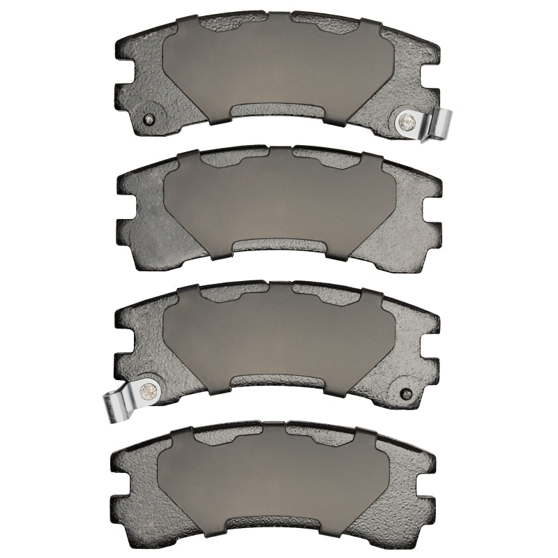 R1 Rear Ceramic Brake Pads 1988-1995 Nissan Pathfinder - 2310-0401-00