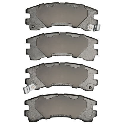 R1 Rear Ceramic Brake Pads 1988-1995 Nissan Pathfinder - 2310-0401-00
