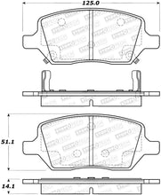 Load image into Gallery viewer, StopTech Premium Ceramic Brake Pads - 308.10930