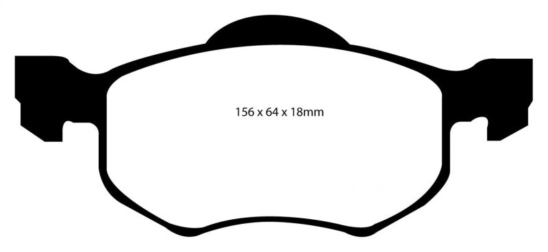 EBC GreenStuff Front Brake Pads - DP61616 EBC
