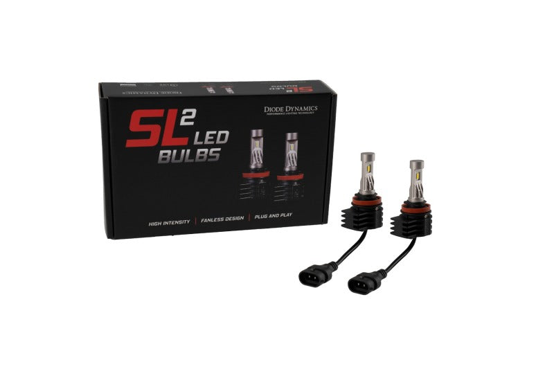 Diode Dynamics H11/H8/H9 Yellow SL2 LED Bulbs (pair) Diode Dynamics