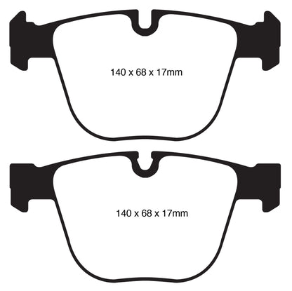 EBC GreenStuff Rear Brake Pads - DP22020 EBC