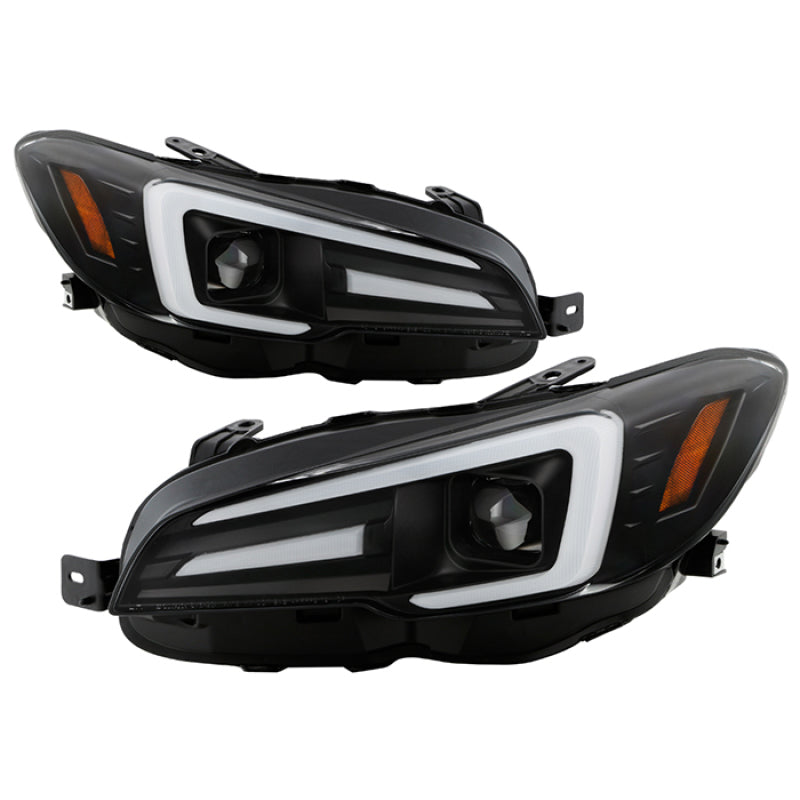 Spyder Subaru Impreza WRX 15-20 LED High-Power LED Headlights-Black PRO-YD-SWRX15LEDAP-SBSEQ-BK SPYDER