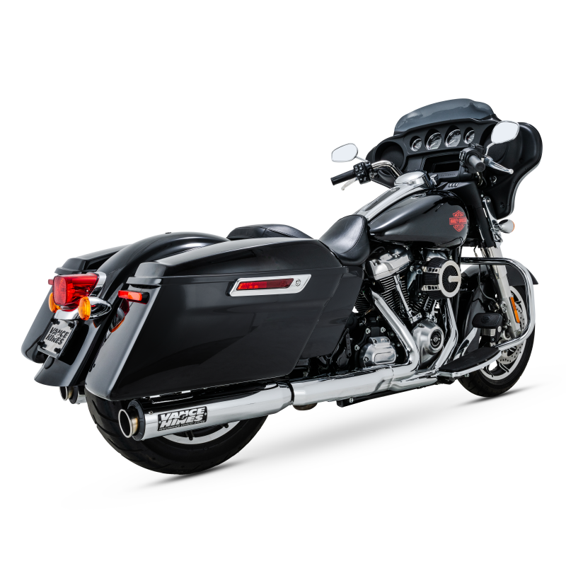 Vance & Hines 17-24 Harley Davidson Touring Supersport Slip-On - Chrome