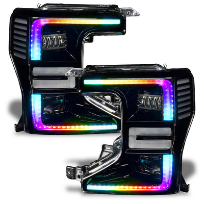 Oracle 20-22 Ford F-250/350 Super Duty Dynamic ColorSHIFT Headlight DRL Upgrade Kit w/Switchback ORACLE Lighting