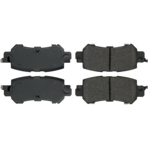 PosiQuiet 07-09 Mini Cooper Coupe (Exc S) Semi-Metallic Front Brake Pads