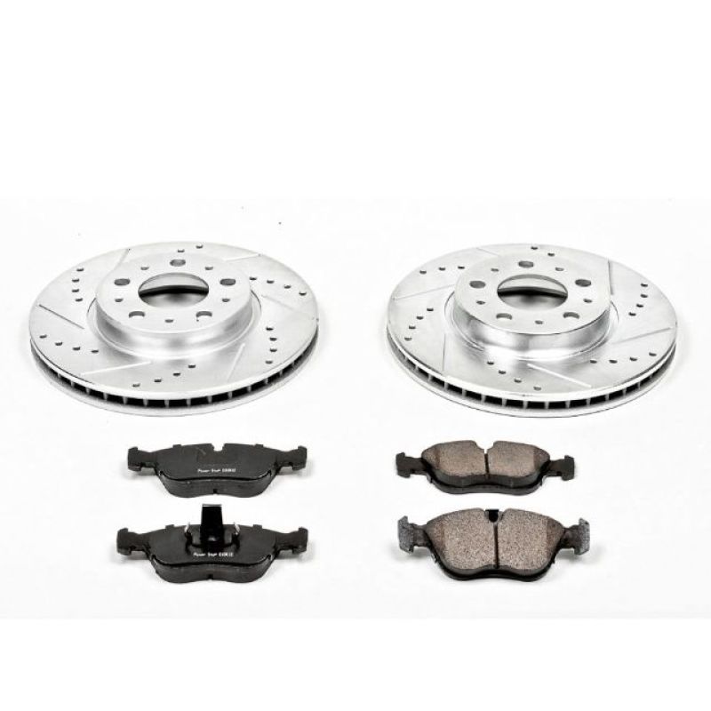 Power Stop 94-97 Volvo 850 Front Z23 Evolution Sport Brake Kit PowerStop