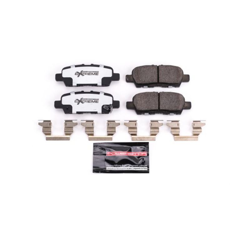 Power Stop 11-12 Infiniti EX35 Rear Z26 Extreme Street Brake Pads w/Hardware PowerStop