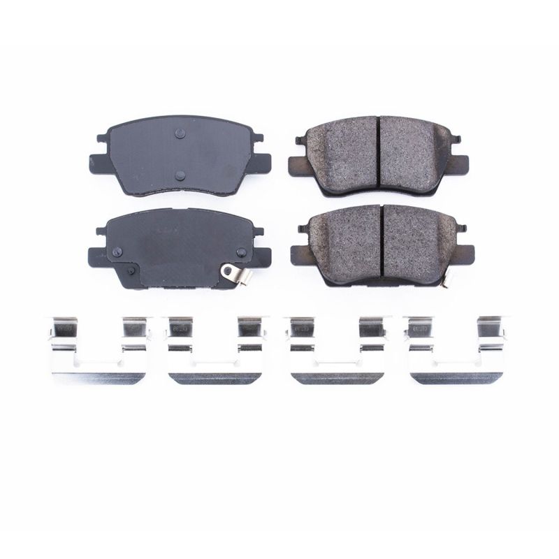 Power Stop 17-19 Chevrolet Bolt EV Front Z17 Evolution Ceramic Brake Pads w/Hardware PowerStop