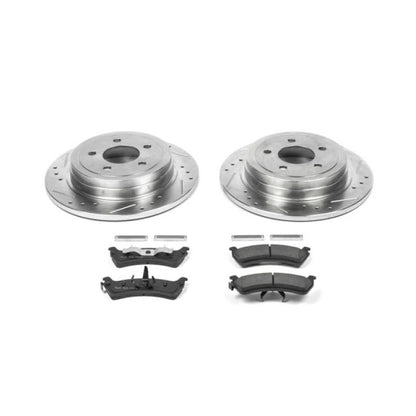 Power Stop 2003 Ford Explorer Sport Rear Z23 Evolution Sport Brake Kit PowerStop