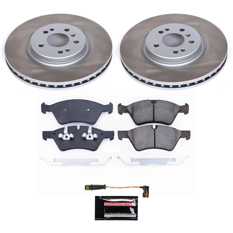 Power Stop 06-07 Mercedes-Benz R500 Front Semi-Coated Rotor Kit PowerStop