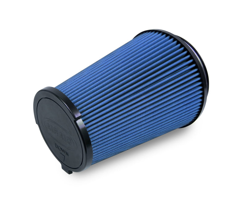 Airaid 10-14 Ford Mustang Shelby 5.4L Supercharged Direct Replacement Filter - Oiled / Blue Media Airaid