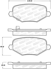 Load image into Gallery viewer, StopTech Premium Ceramic Front Brake Pads - 308.17190