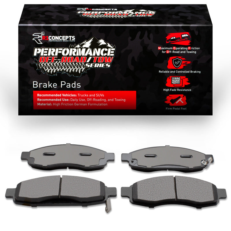 R1 04-07 Nissan Pathfinder Armada Front Off-Road/Tow Brake Pads