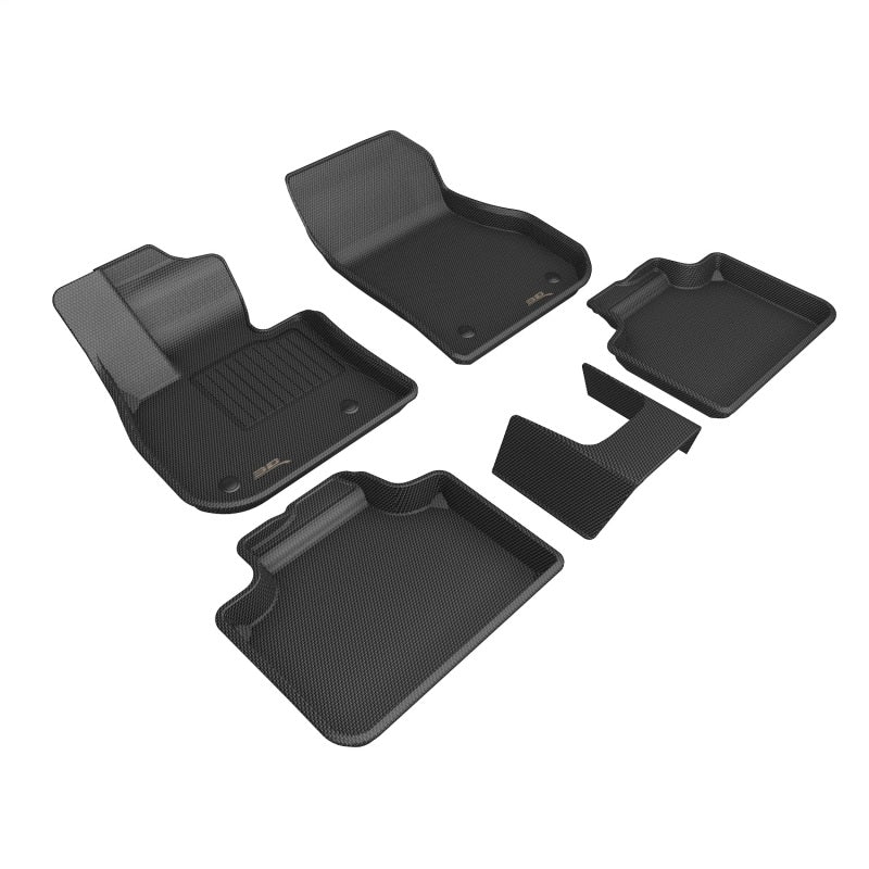 3D MAXpider KAGU 1st & 2nd Row Floor Mats for BMW X2 2023-2026 - L1BM14201509