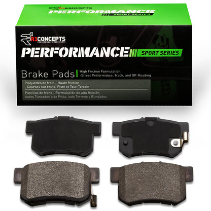 R1 Rear Performance Brake Pads 1991-2012 Multi-Make Applications - 2115-0536-00