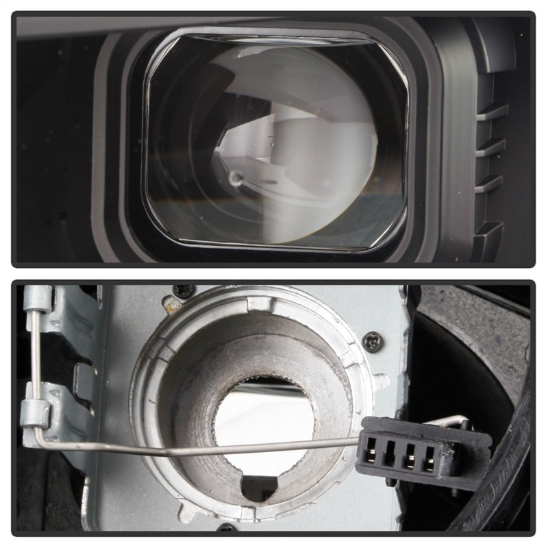Spyder Chevy Camaro 16-18 (Do Not Fit Halogen) Projector Headlights Black PRO-YD-CCAM16HIDSI-SEQ-BK SPYDER